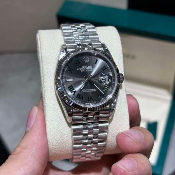 Rolex Replica 1:1 Watch DateJust 126234 Wimbledon Dial Factory VS 36mm