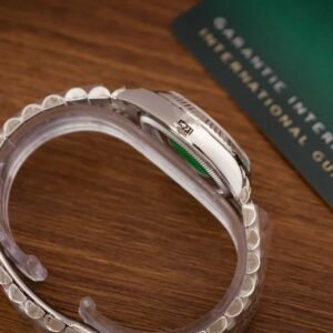Rolex Datejust Pink Dial Luminous Hour Markers Jubilee - Image 2