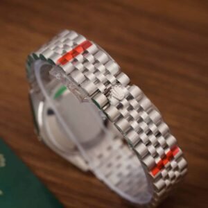 Rolex Datejust Pink Dial Luminous Hour Markers Jubilee - Image 4