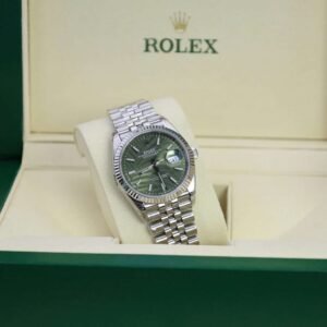 Rolex Datejust 126234-0047 Green Palm Luminous Dial 36mm - Image 3