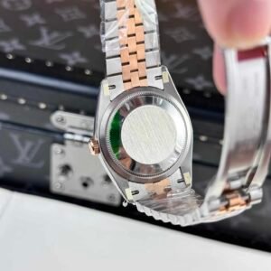 Rolex DateJust Rose Gold Wimbledon Dial 41mm - Image 7
