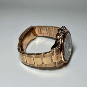 Rolex Replica 1:1 Watch Daytona Rainbow Rose Gold Wrapped Moissanite Diamond TWF 40mm - Image 6