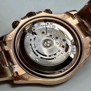 Rolex Replica 1:1 Watch Daytona Rainbow Rose Gold Wrapped Moissanite Diamond TWF 40mm - Image 3
