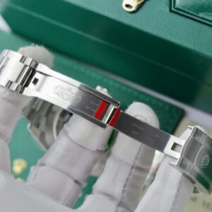 Rolex Rep 11 Watch Oyster Perpetual 126000 Green Dial Clean Factory 41mm - Image 5