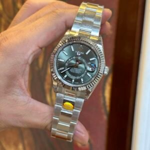 Rolex Sky Dweller 326935 Replica Watch Green Dial - Image 3