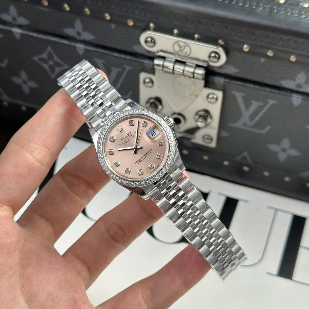 Rolex DateJust Pink Dial Jubilee Strap THB Factory 31mm