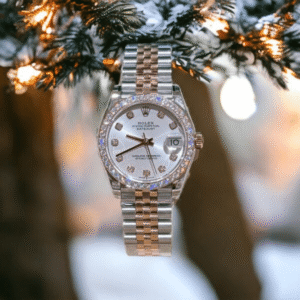 Rolex DateJust Moissanite Diamond White Dial 31mm - Image 7
