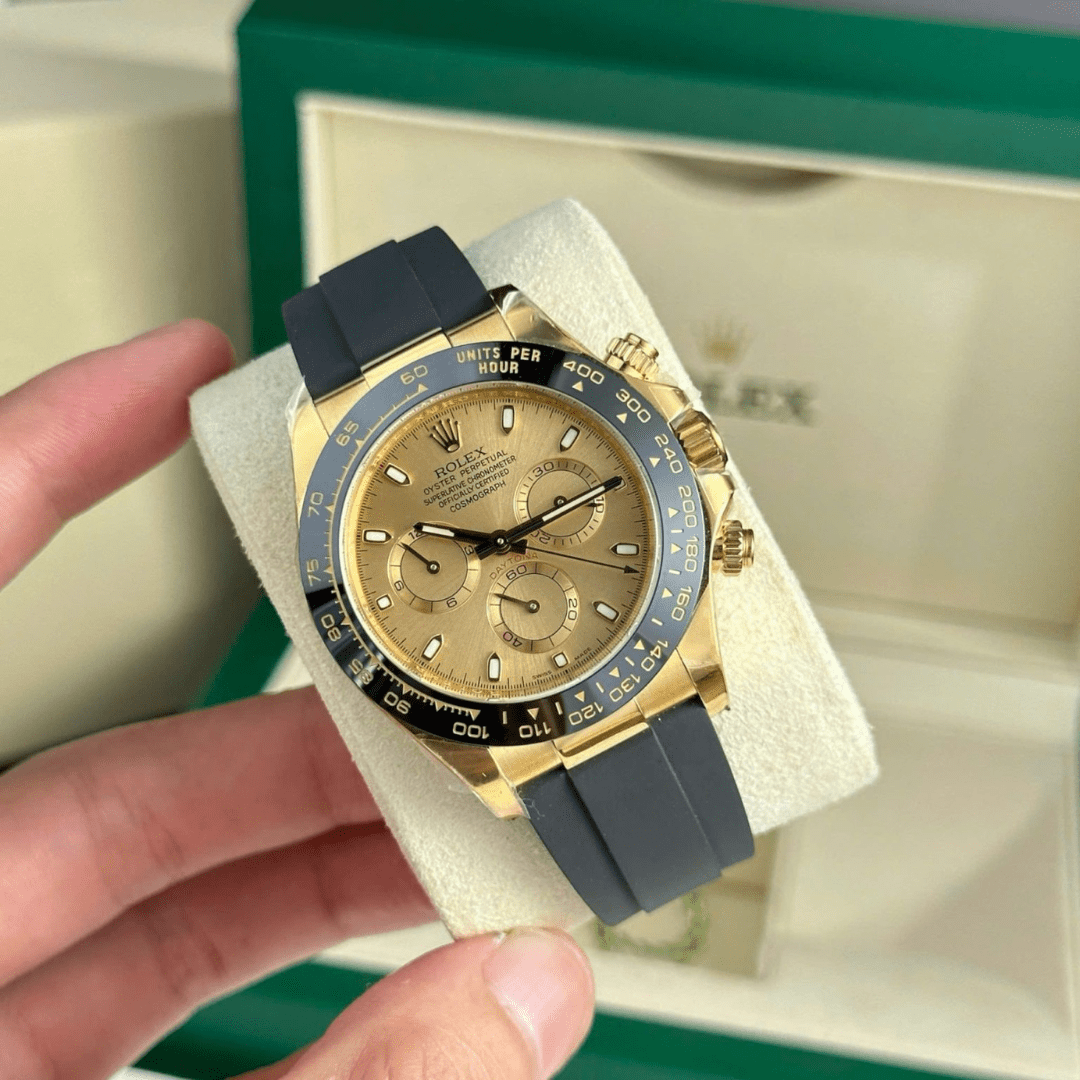 Rolex Daytona 116518LN Champagne Gold Dial Clean Factory 40mm