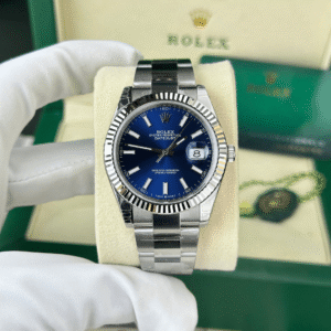 Rolex Datejust 126334-0001 Bright Blue Luminous Dial 41mm - Image 1
