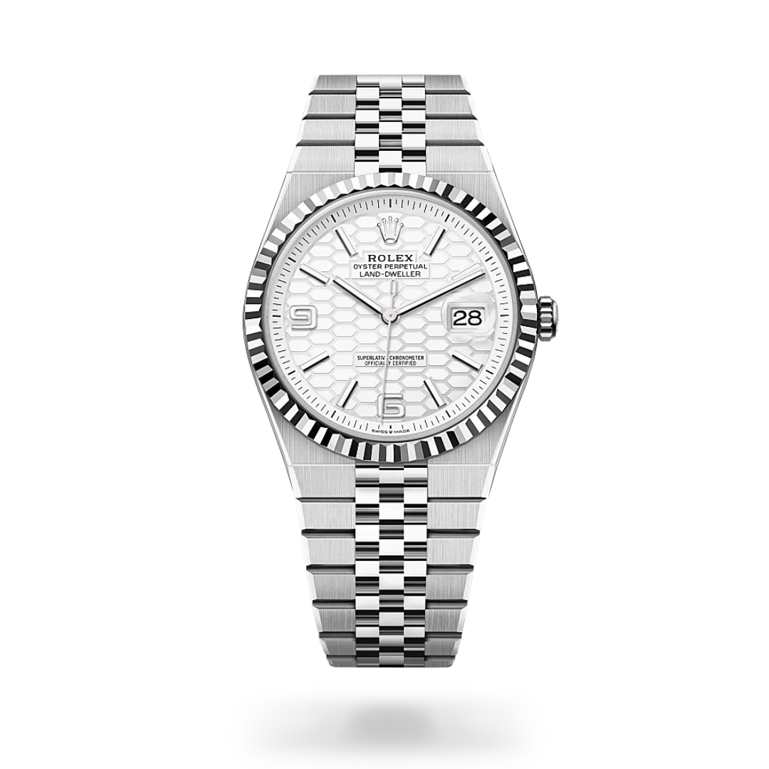 Rolex Land-Dweller 40 mm White Dial Ref. 127334