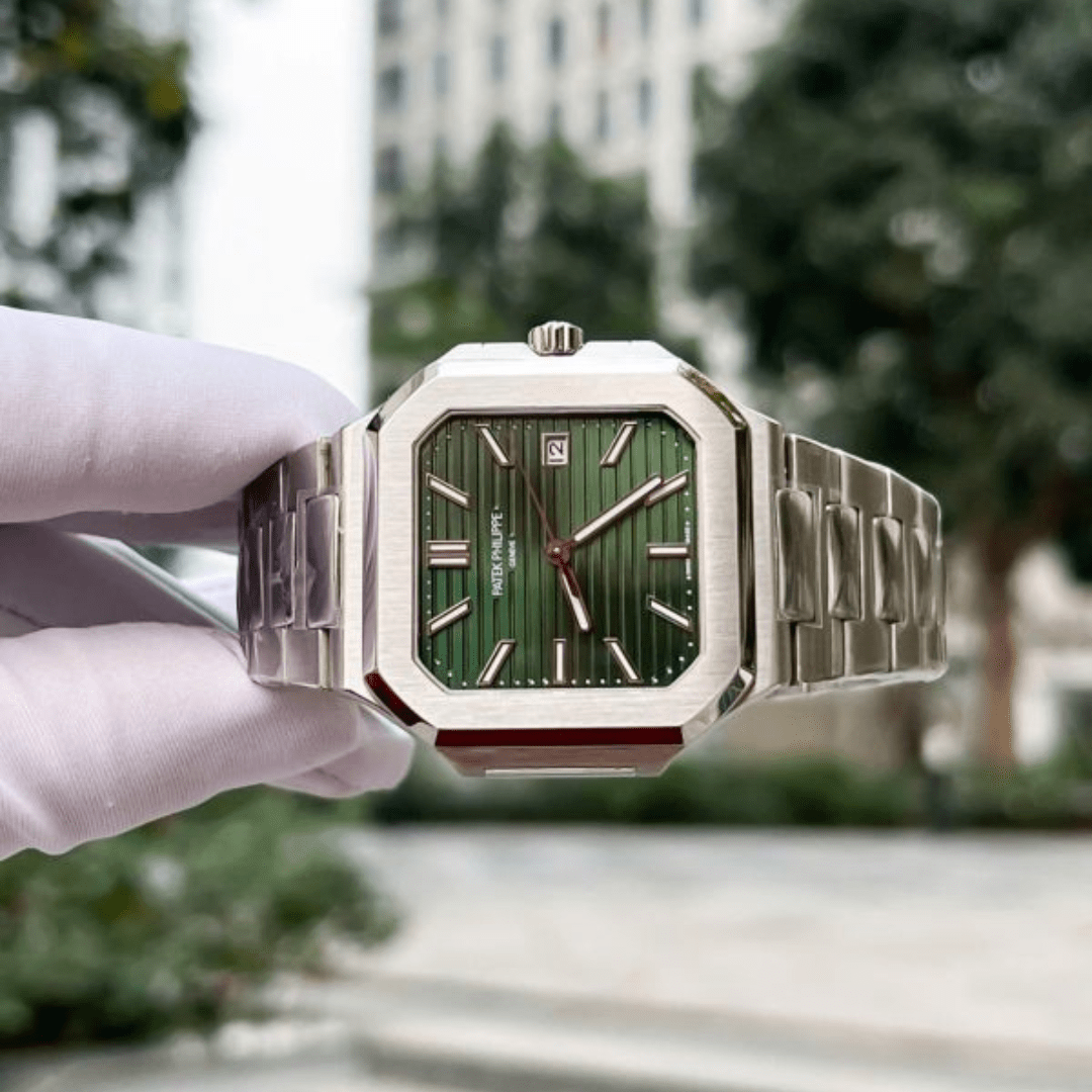 Patek Philippe Best Replica Watch Cubitus 5821 Green Dial 45mm