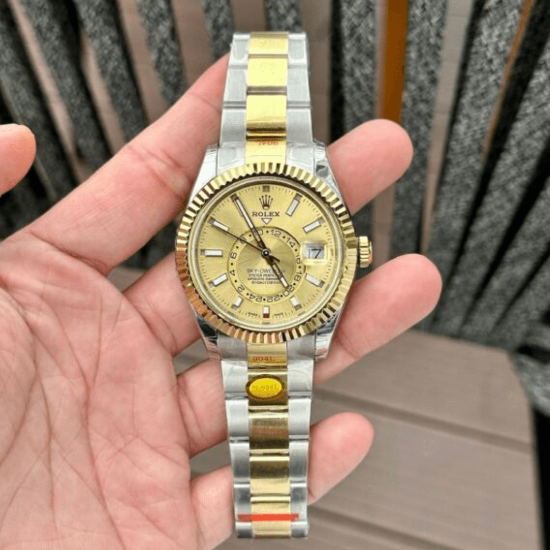 Rolex Sky-Dweller Two-Tone Gold Dail Watch 41mm