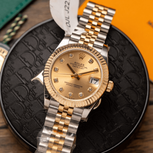 Rolex Rep 11 Watch DateJust Women’s Genuine Gold Wrapped GM Factory 31mm