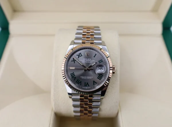 rolex-datejust-36-rose-goldsteel-wimbledon-slate-roman-dial-fluted-bezel-jubilee-bracelet-126231-945139_1024x1024